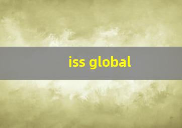 iss global